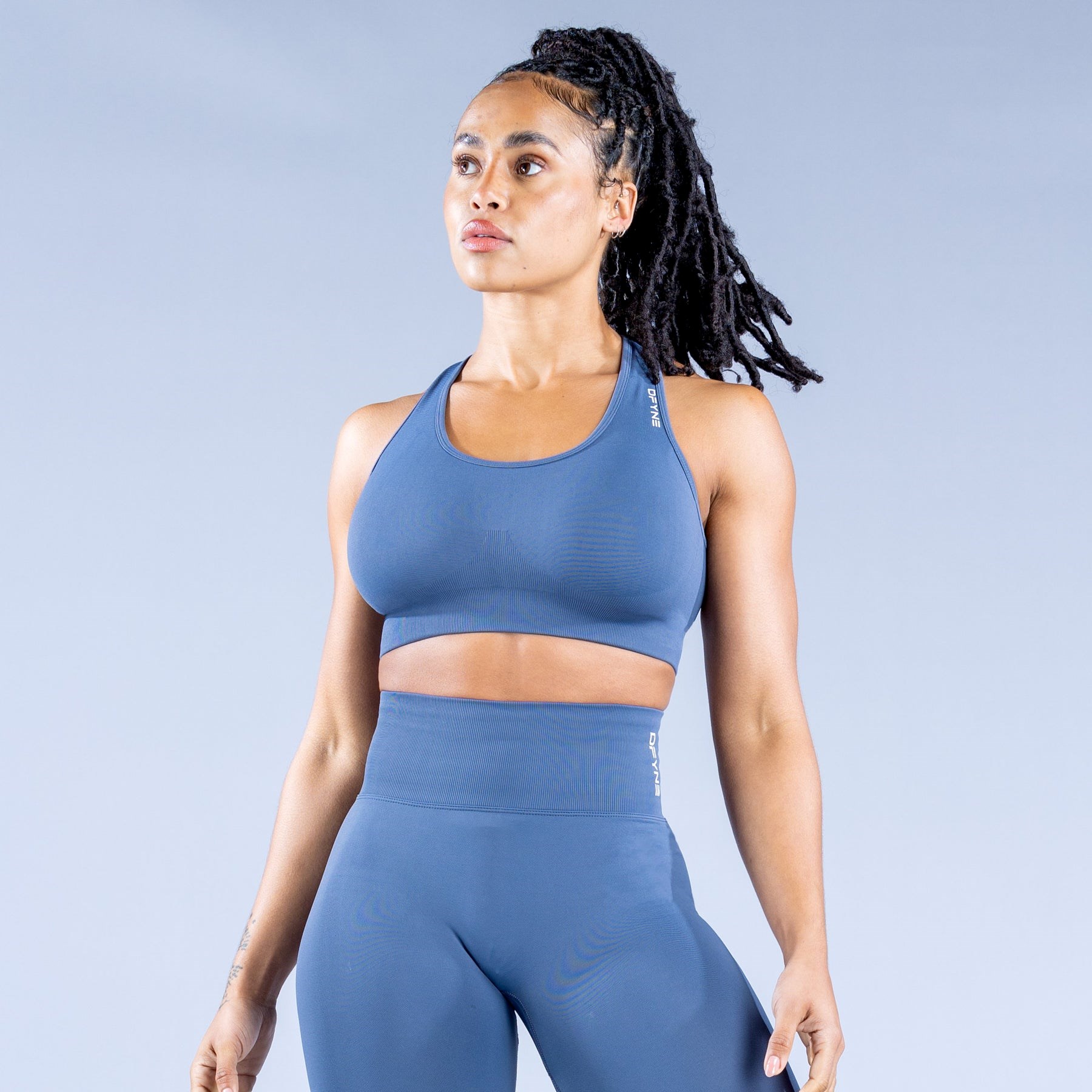 DFYNE Dynamic Sports Bra Dark Sapphire Blue | 1478250-UV