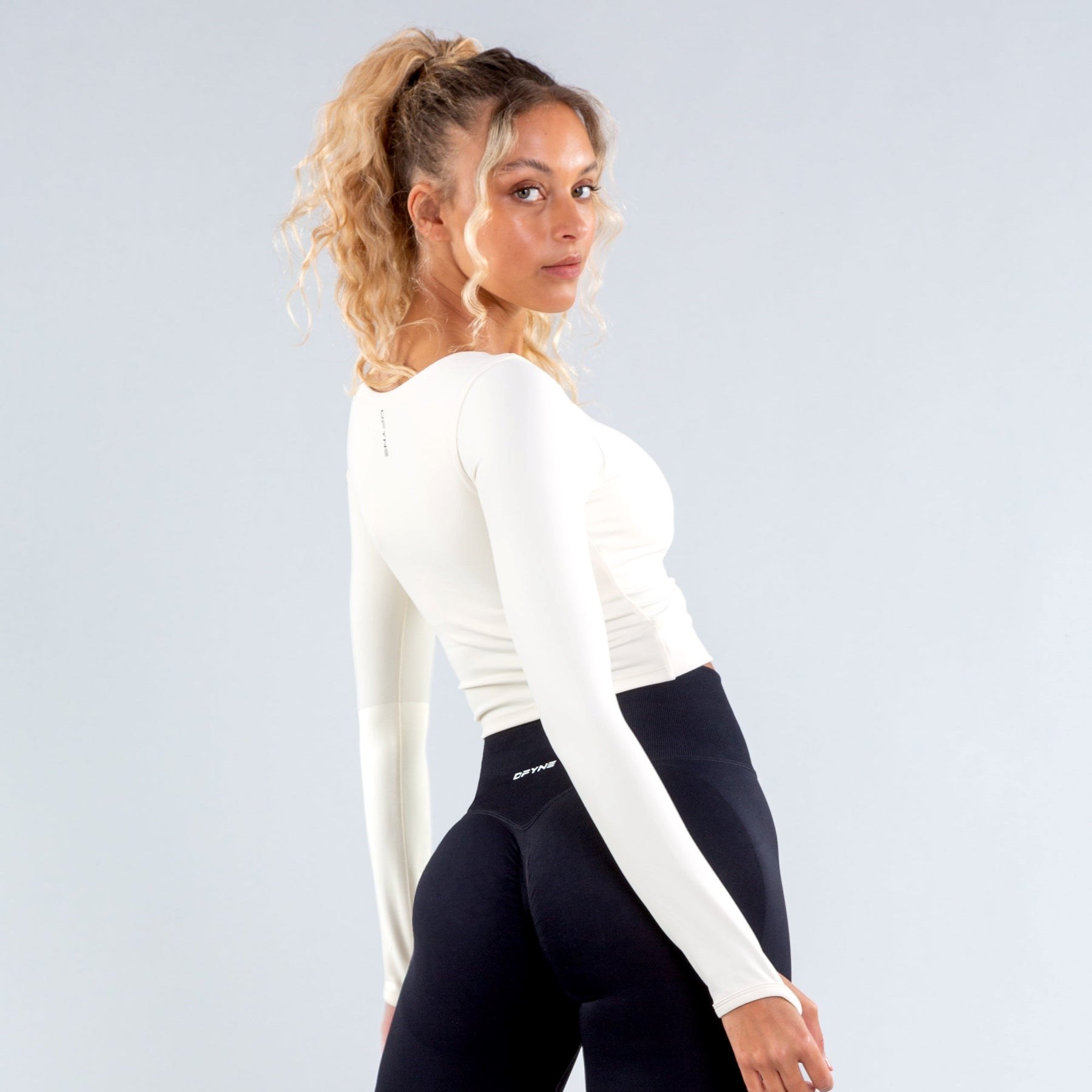 DFYNE Origin Long Sleeve Top Cream | 9206753-TA