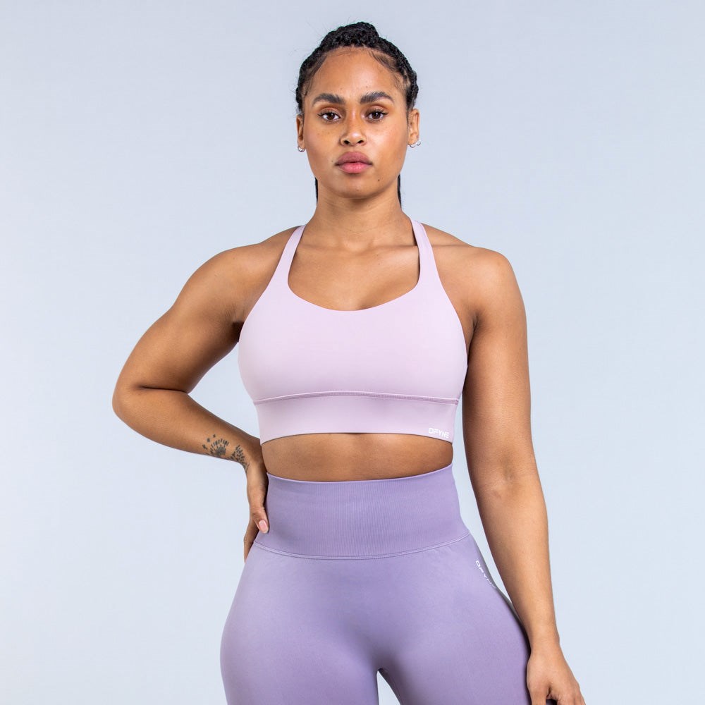 DFYNE Origin Medium-Support Sports Bra Smokey Purple | 7069254-GC