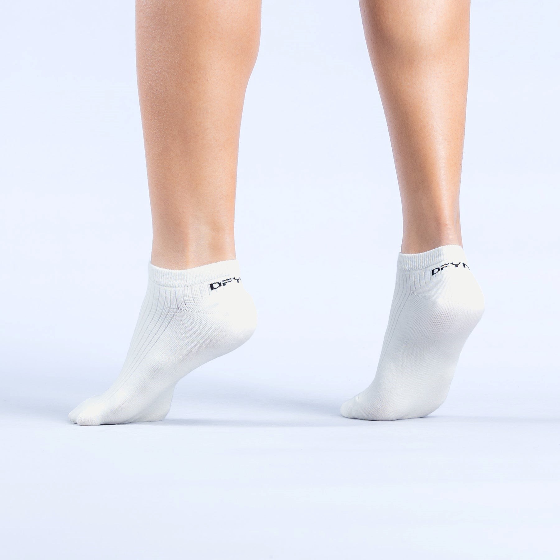 DFYNE Revive Ankle Socks 3pk Off White | 9574601-YE