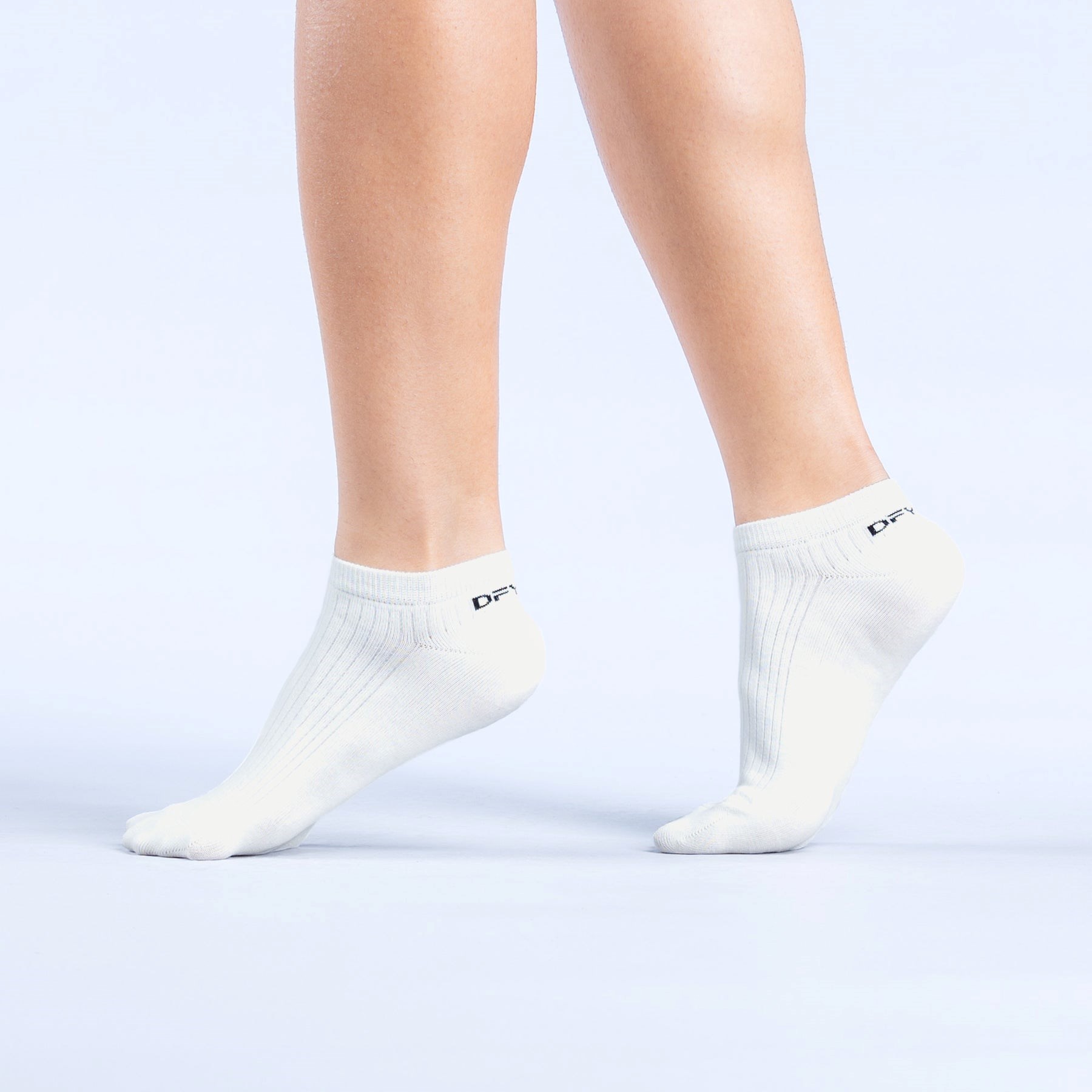 DFYNE Revive Ankle Socks 3pk Off White | 9574601-YE