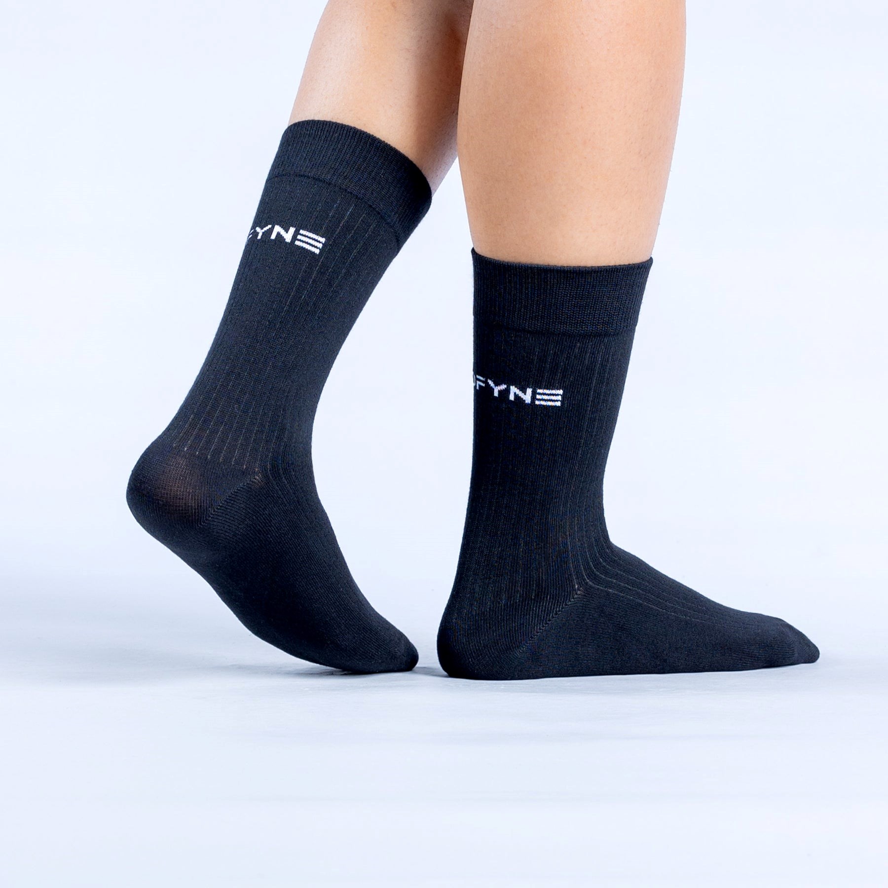 DFYNE Revive Crew Socks 3pk Black | 6248937-BF