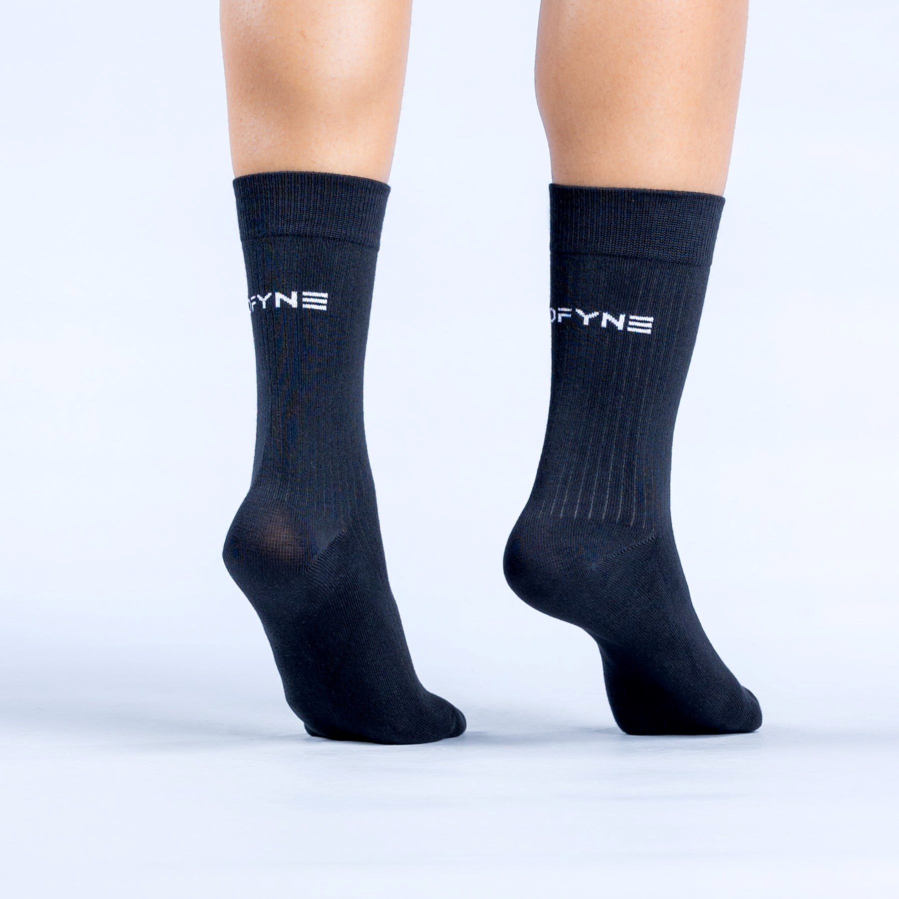 DFYNE Revive Crew Socks 3pk Black | 6248937-BF