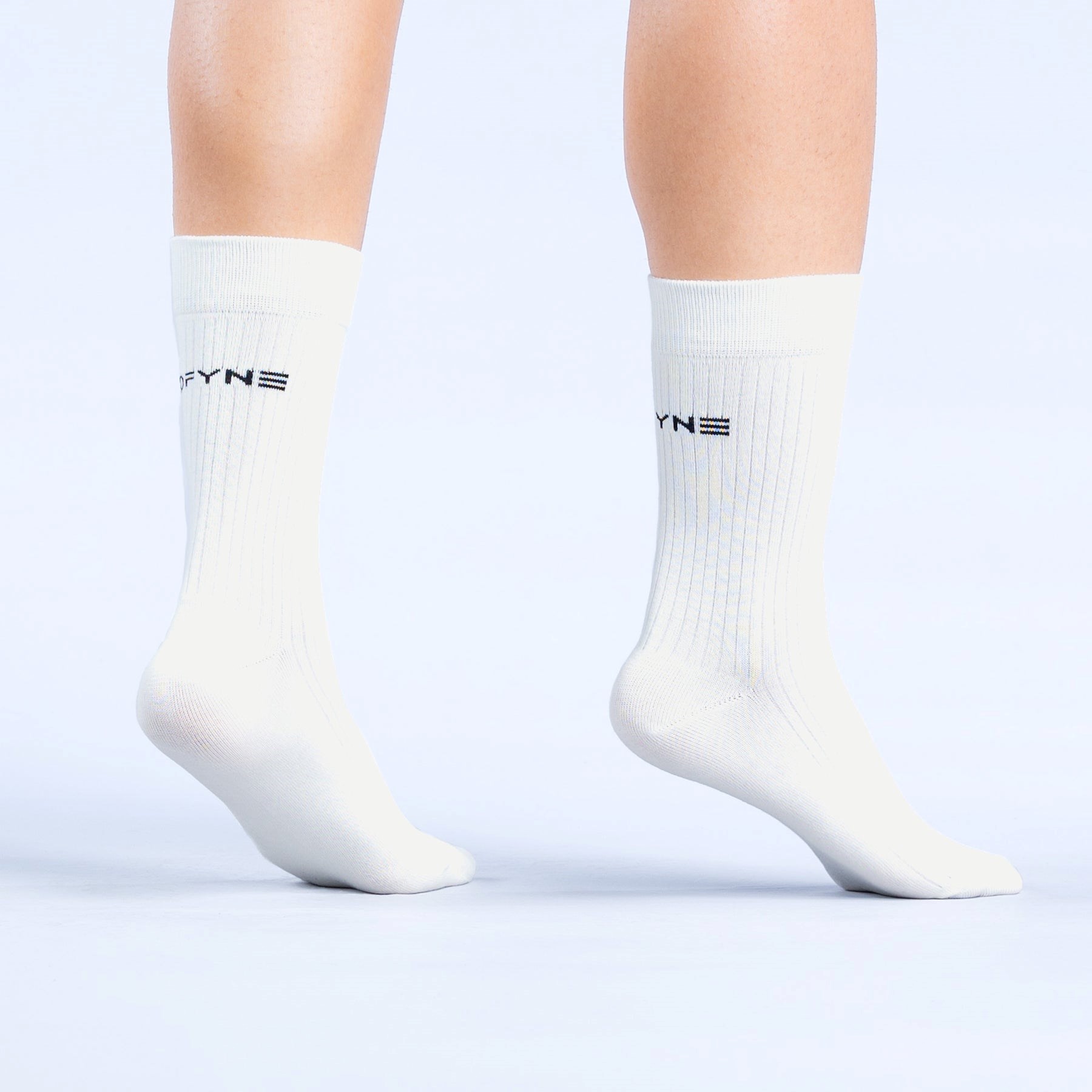 DFYNE Revive Crew Socks 3pk Off White | 6072498-AE