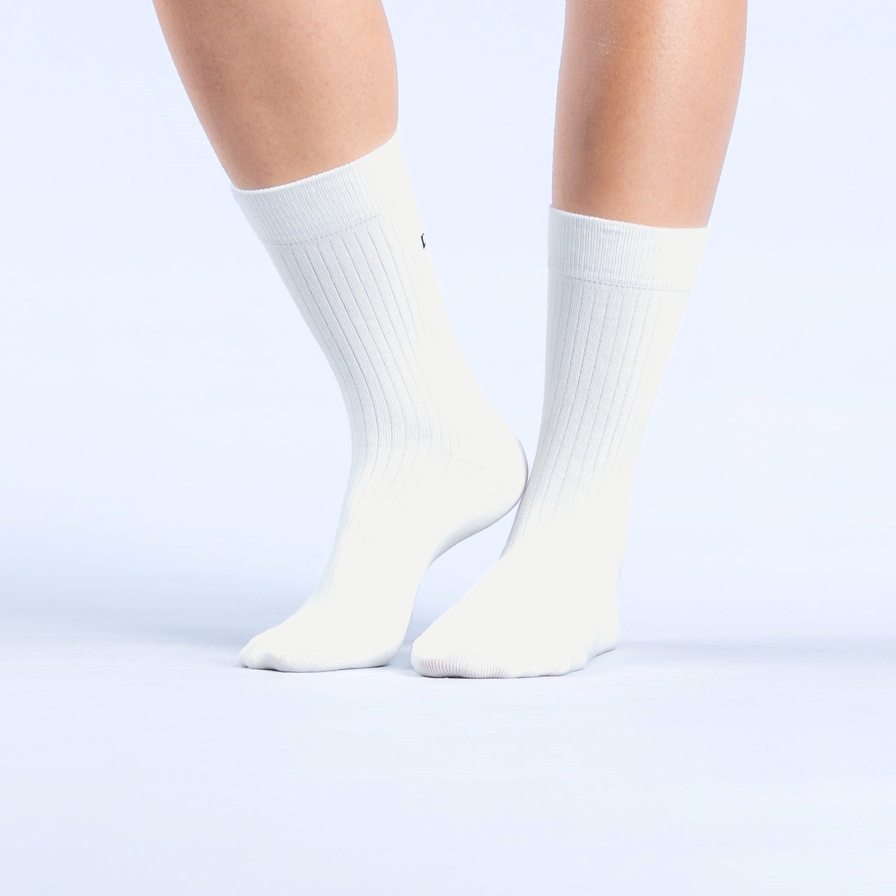 DFYNE Revive Crew Socks 3pk Off White | 6072498-AE