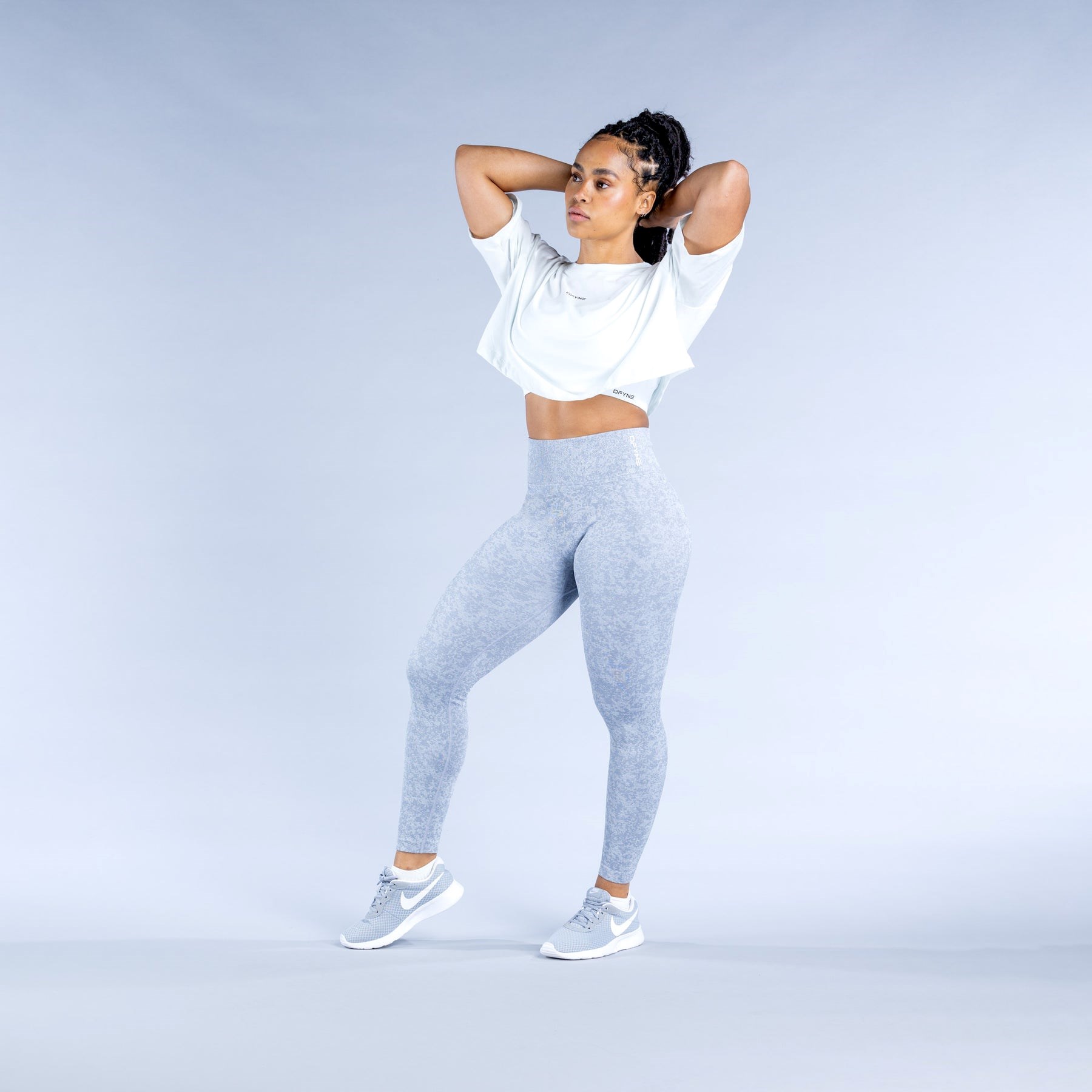 DFYNE Revive Crop Top White | 8436257-SQ